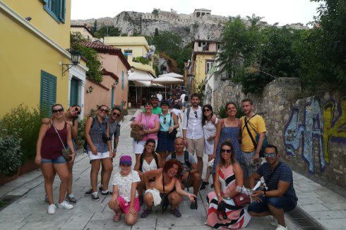 Walking tour de Atenas recorriendo el barrio de Plaka